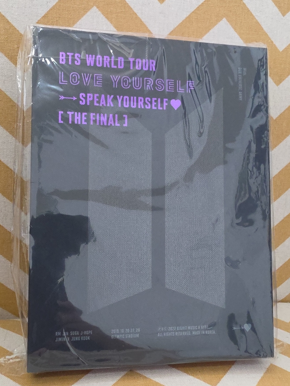 BTS World Tour 'Love Yourself: Speak Yourself (The Final) DVD Set + POB